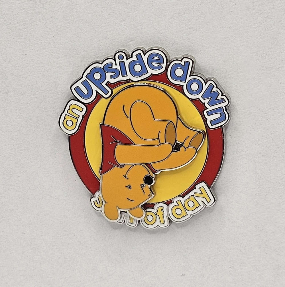 Disney Winnie the Pooh Brooch - Red, Yellow, Blue